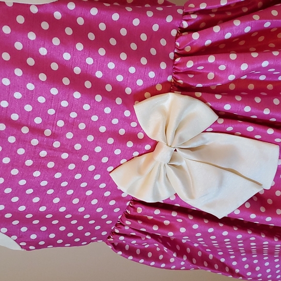 Mia Juliana Girls Polka Dot Dress - Picture 2 of 5